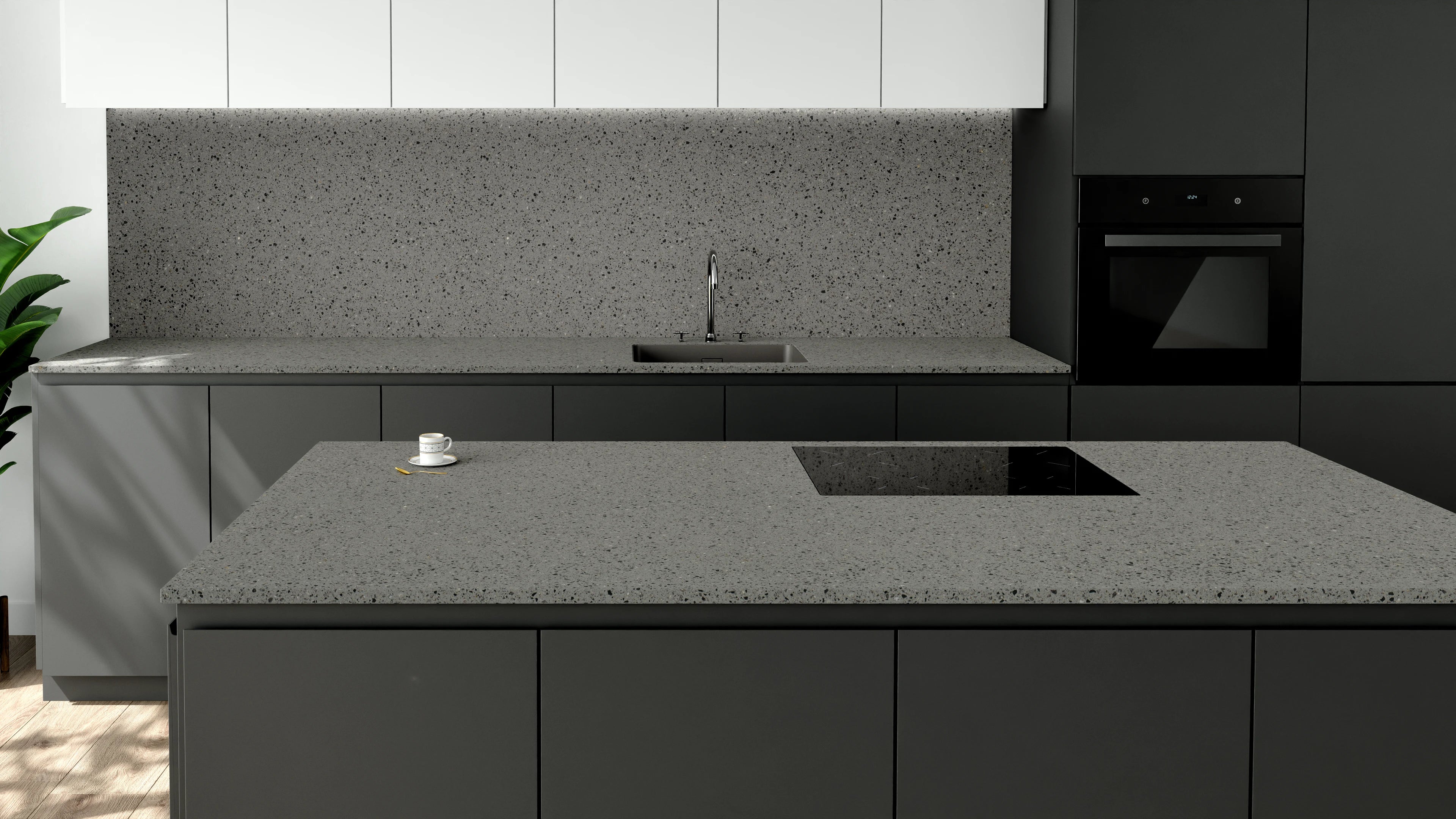 Arbeitsplatte - FusionStone Grey