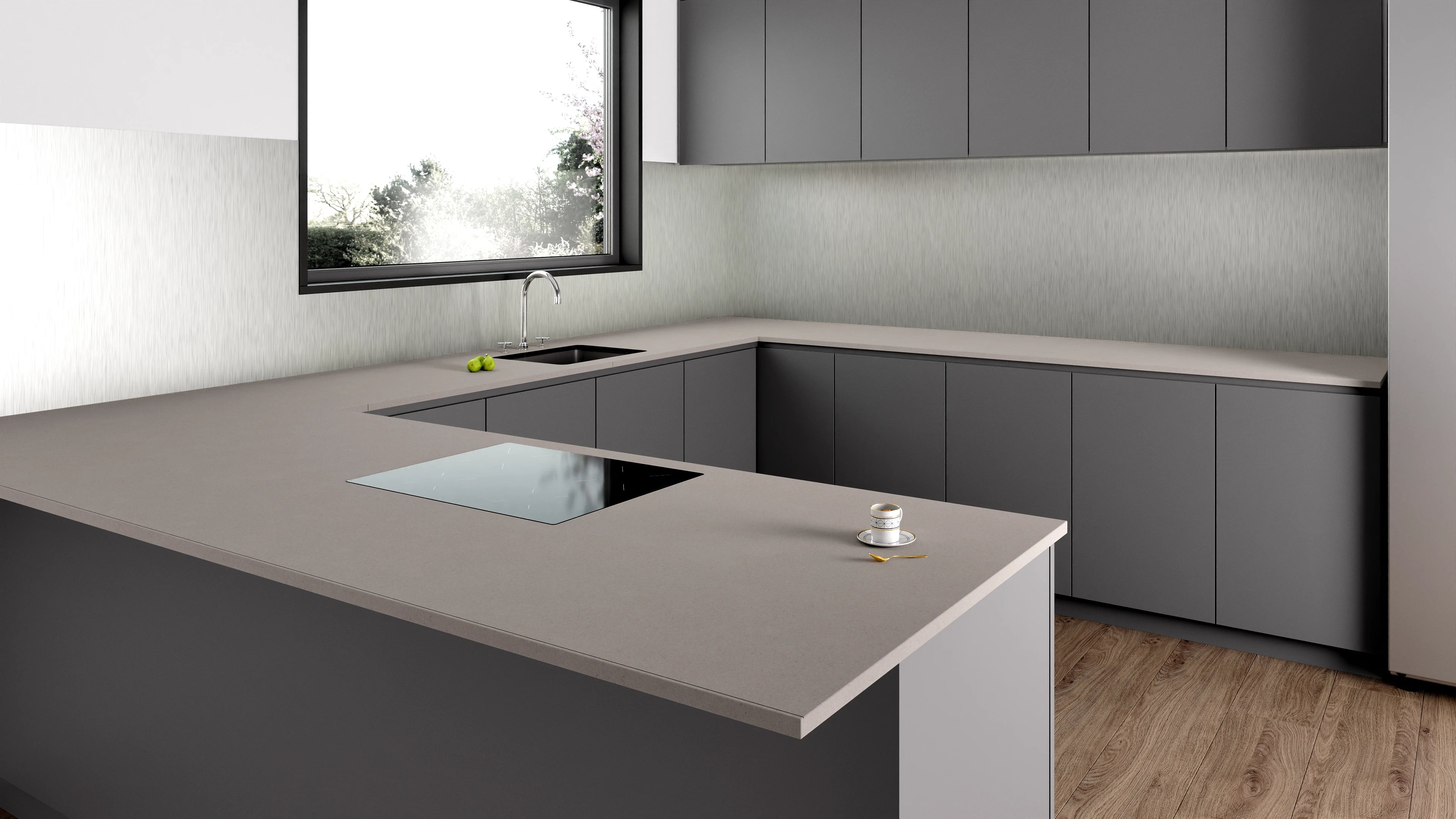 Arbeitsplatte - Graphite_Grey