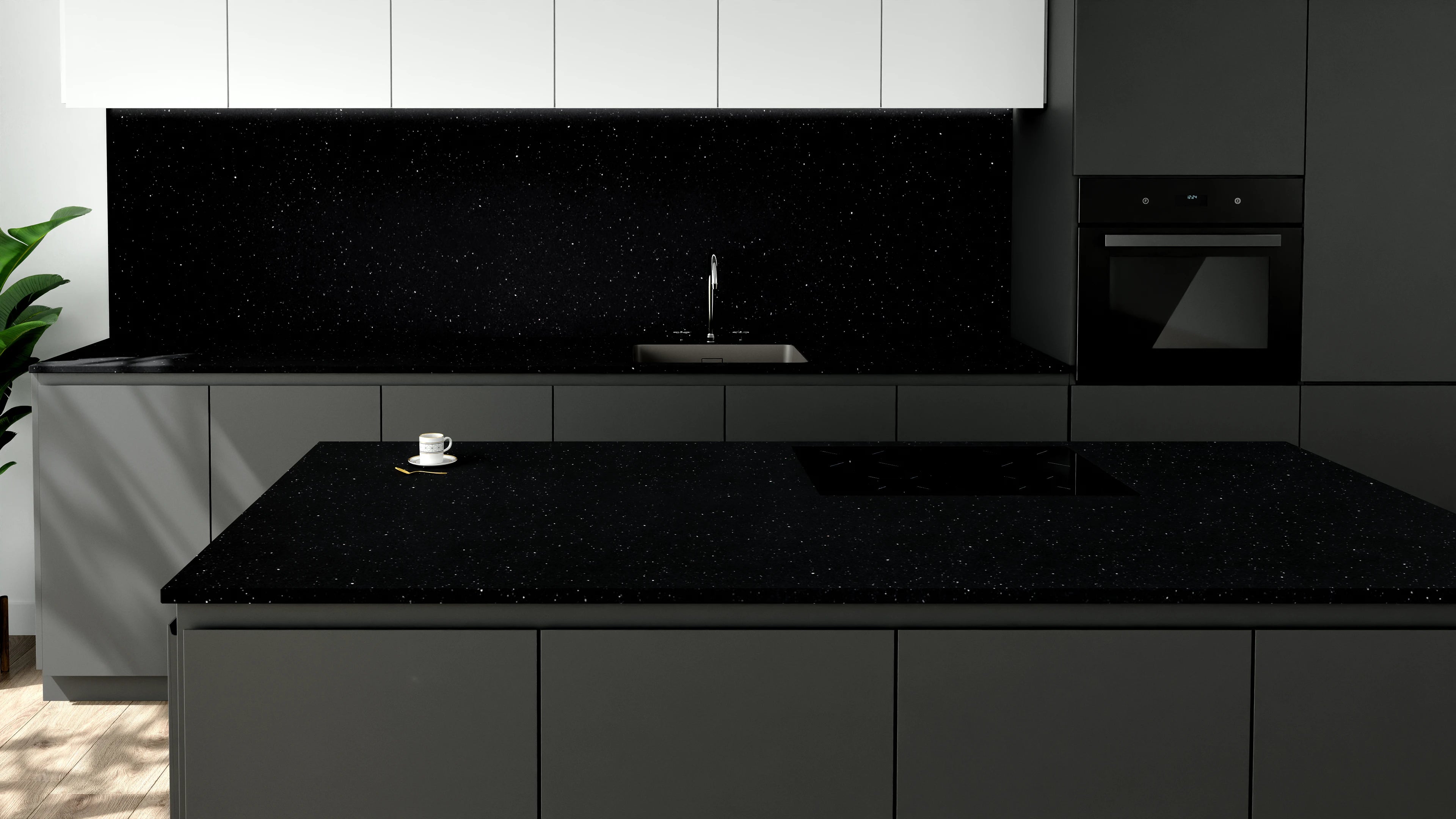Arbeitsplatte - Skydance Black