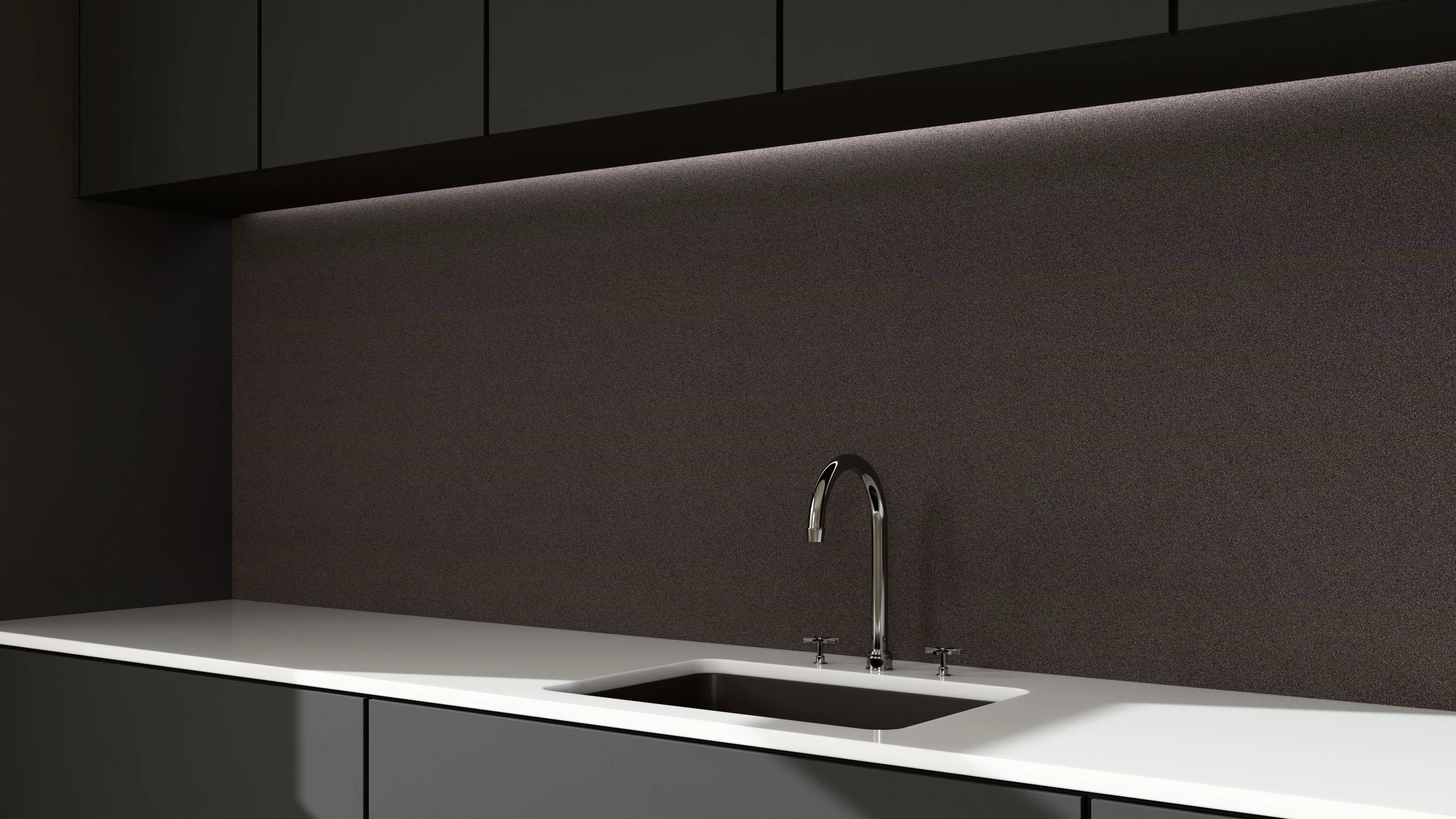 Küchenrückwand - Blackness Luxury