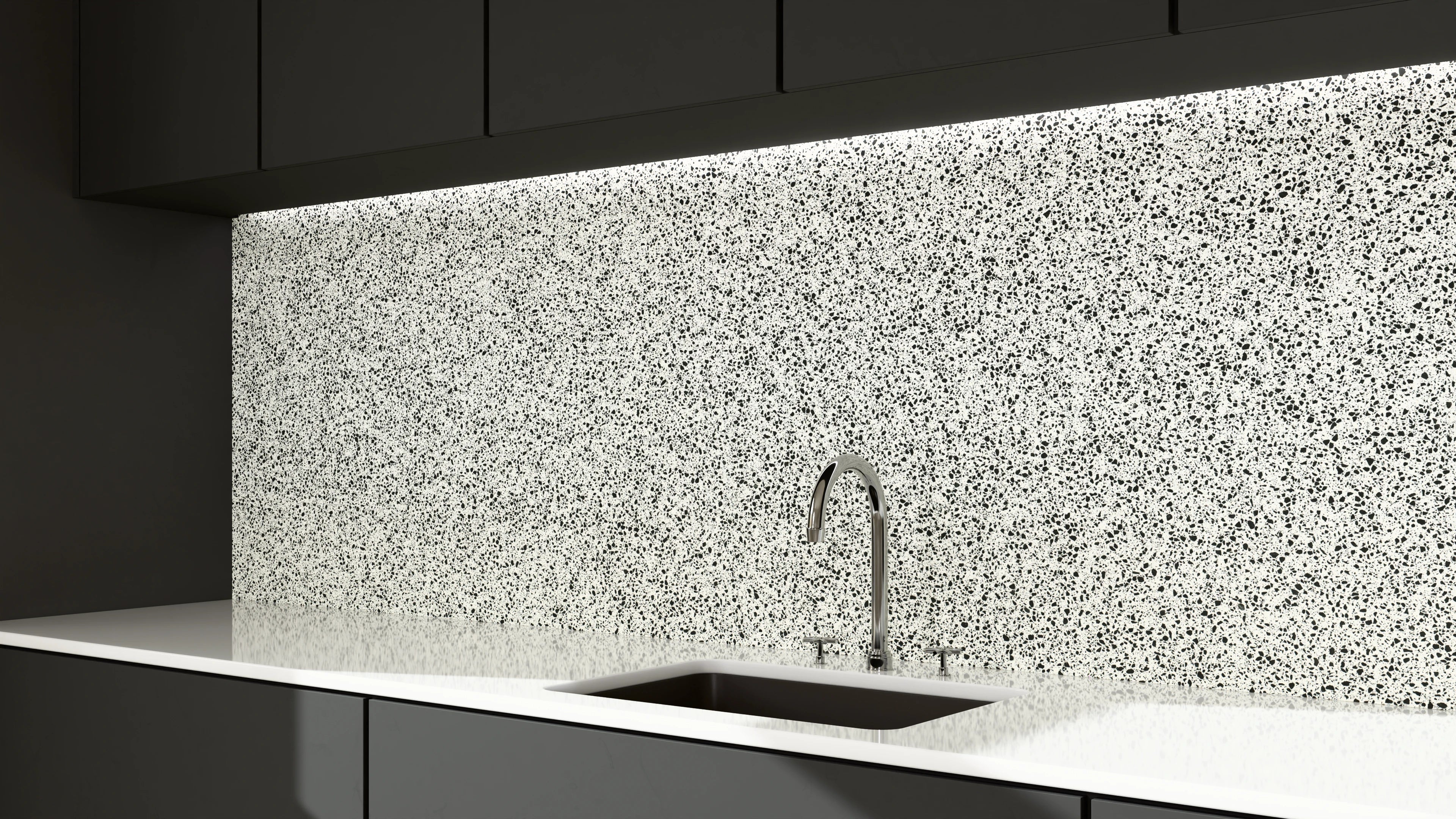 Küchenrückwand - FusionStone White
