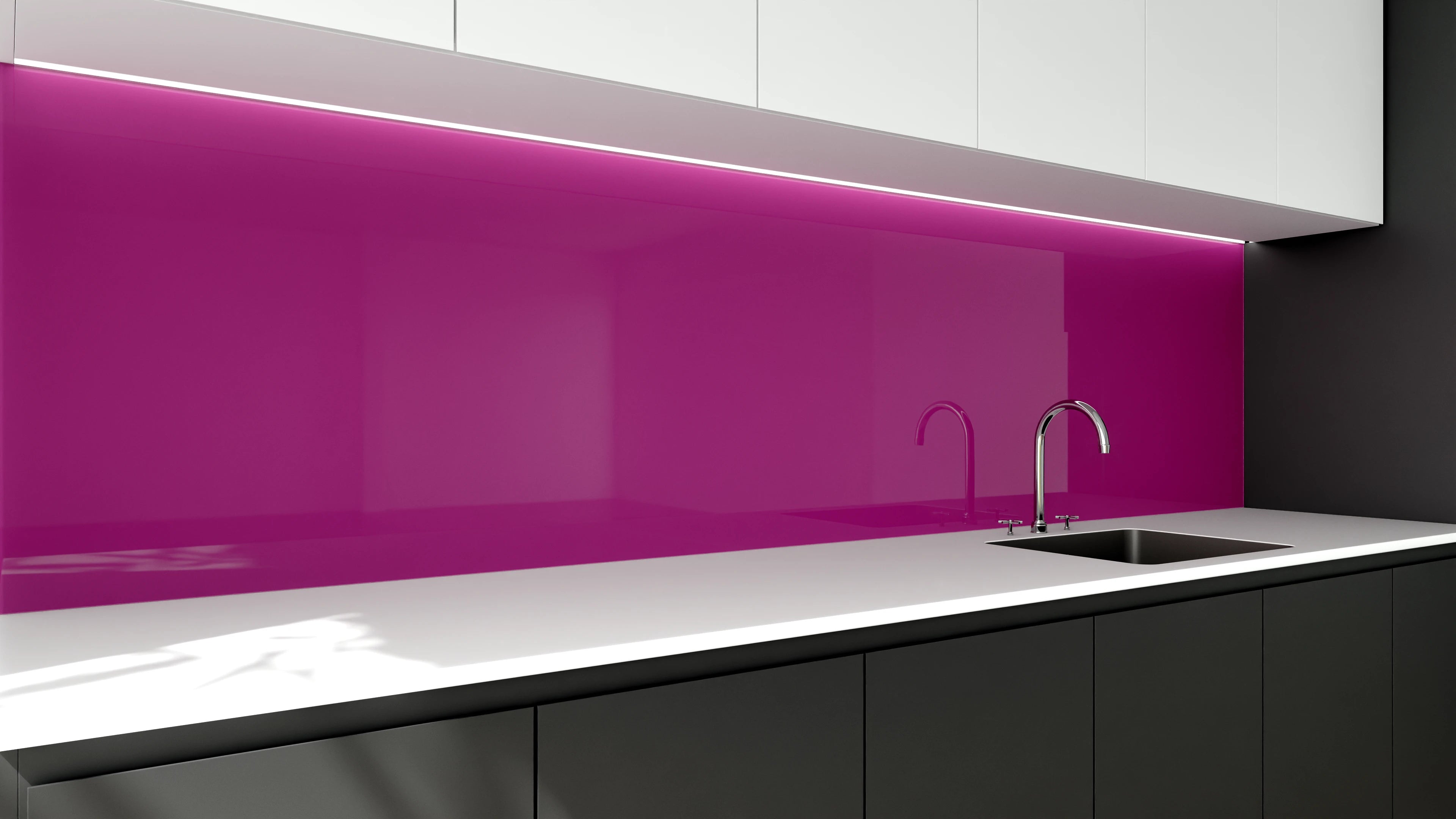 Küchenrückwand - Vero Colors - Amethyst Glow