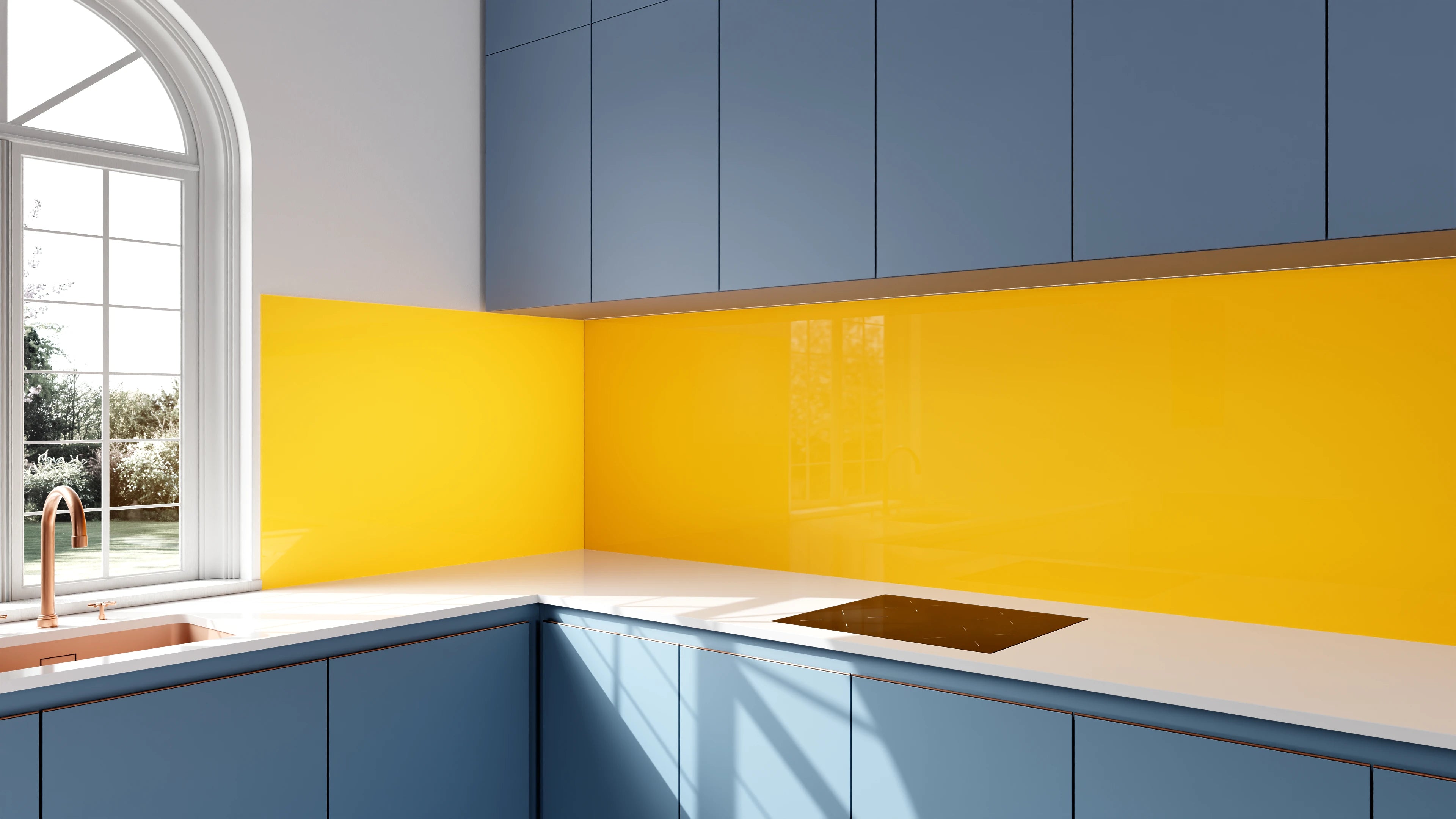 Küchenrückwand - Vero Colors - Strong Yellow