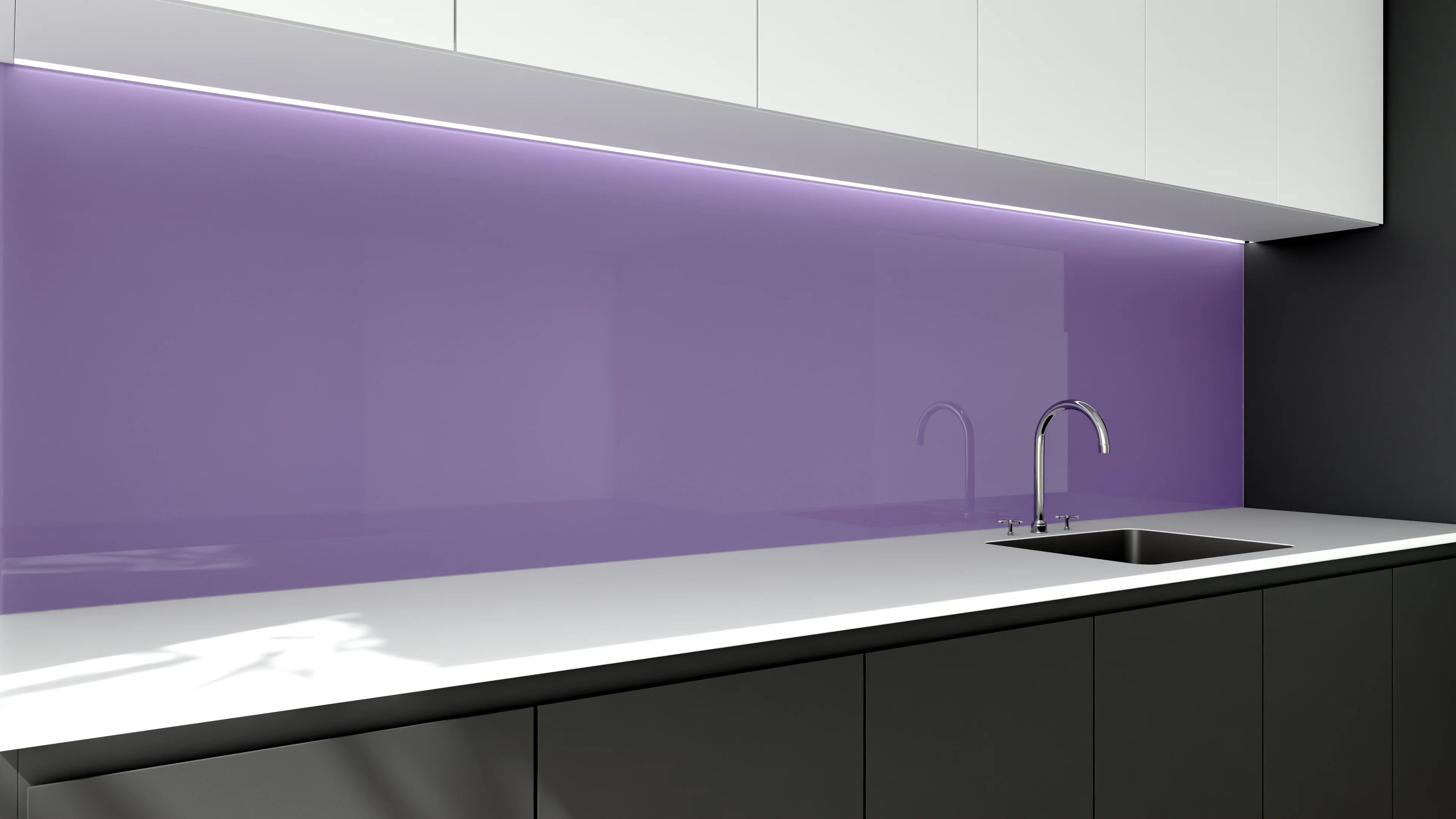 Küchenrückwand - Lavender Pearl