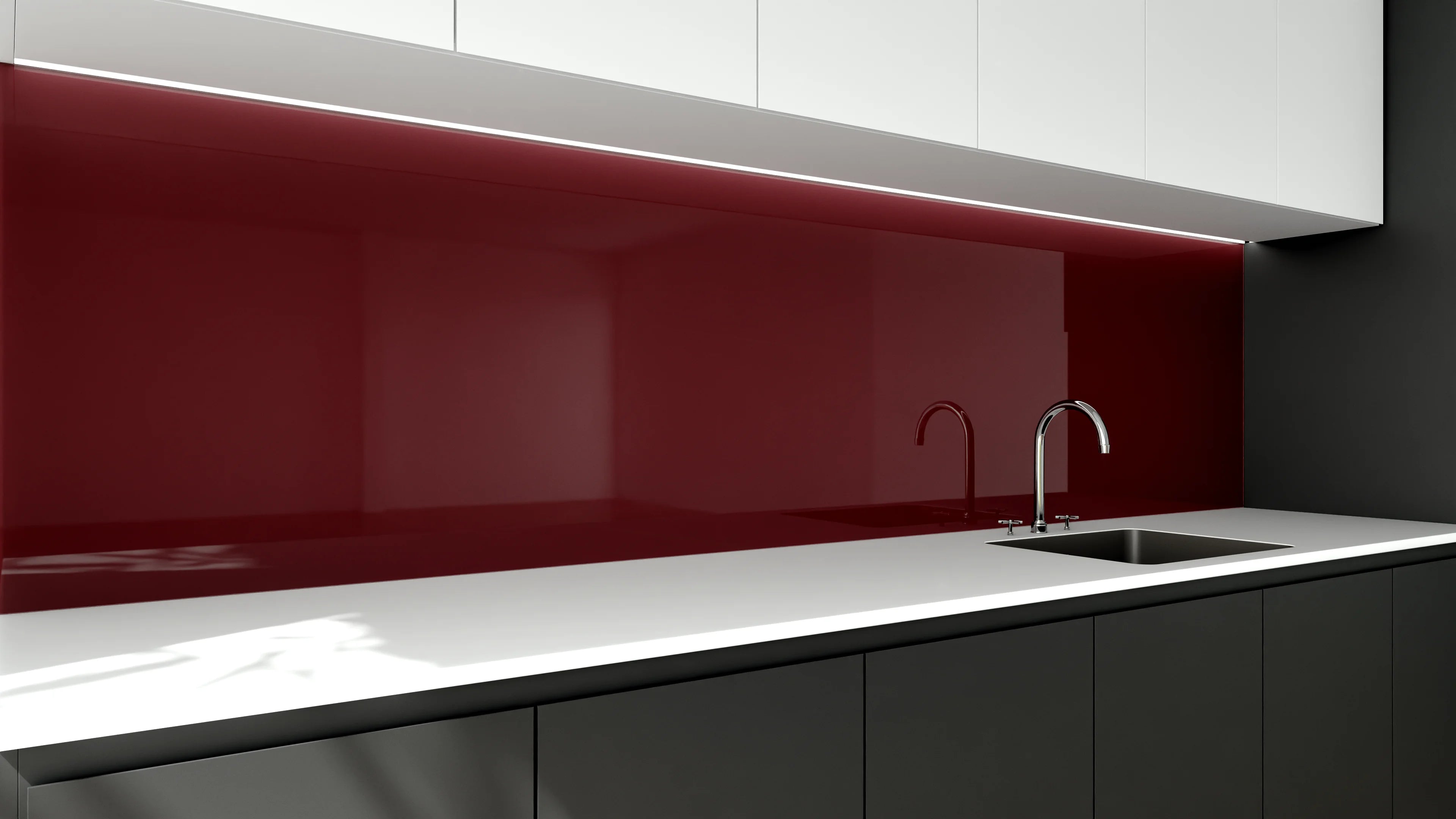Küchenrückwand - Merlot Velvet